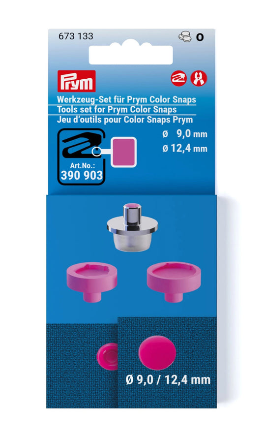 673133|Prym VARIO Tools set Color Snaps 9-12.4 mm