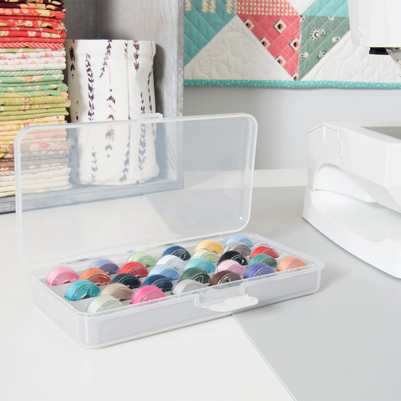Cargue la imagen en el visor de la galería, 509|Dritz Bobbin Box, Stores 28 Bobbins