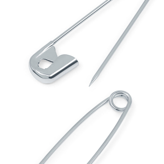 513100|Prym Safety Pins, Silver, Steel