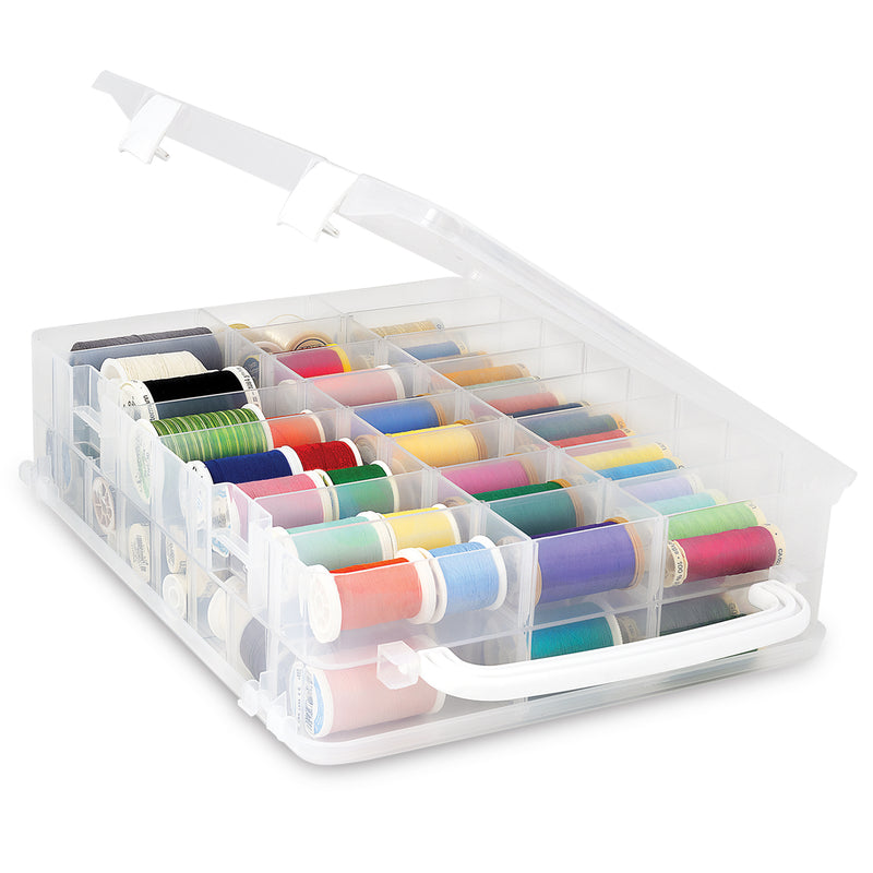 Load image into Gallery viewer, 889|Dritz Thread Storage Box, 48 Compartments