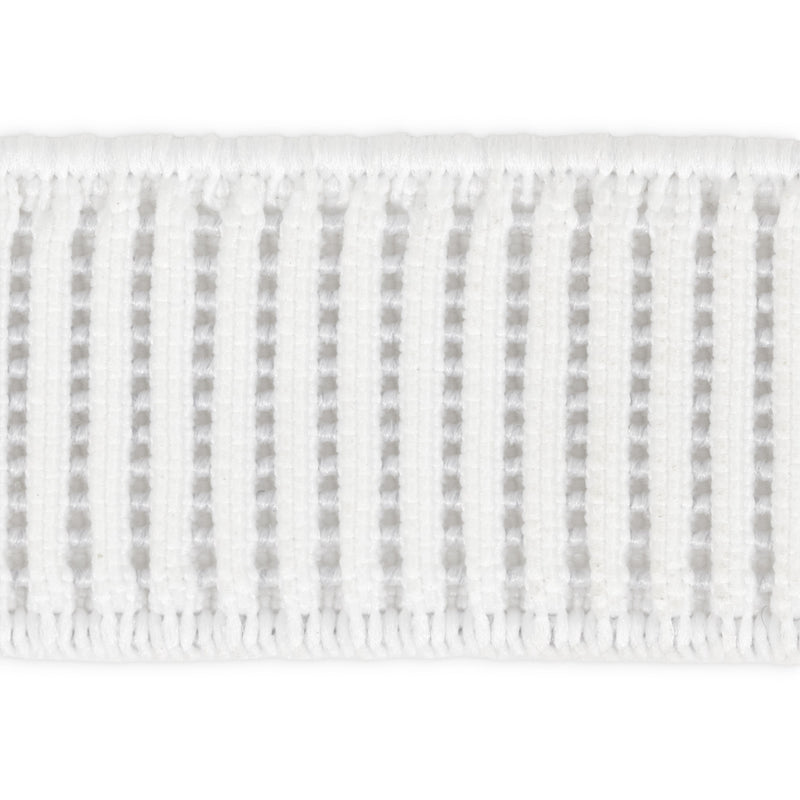 Cargue la imagen en el visor de la galería, 9301W|Dritz 3/4" Ribbed Non-Roll Elastic, White, 1 yd