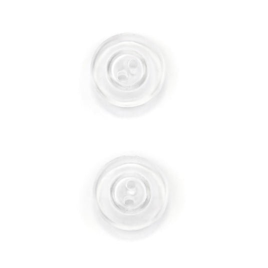 25564|Dritz Transparent Buttons, 17mm, 16 pc