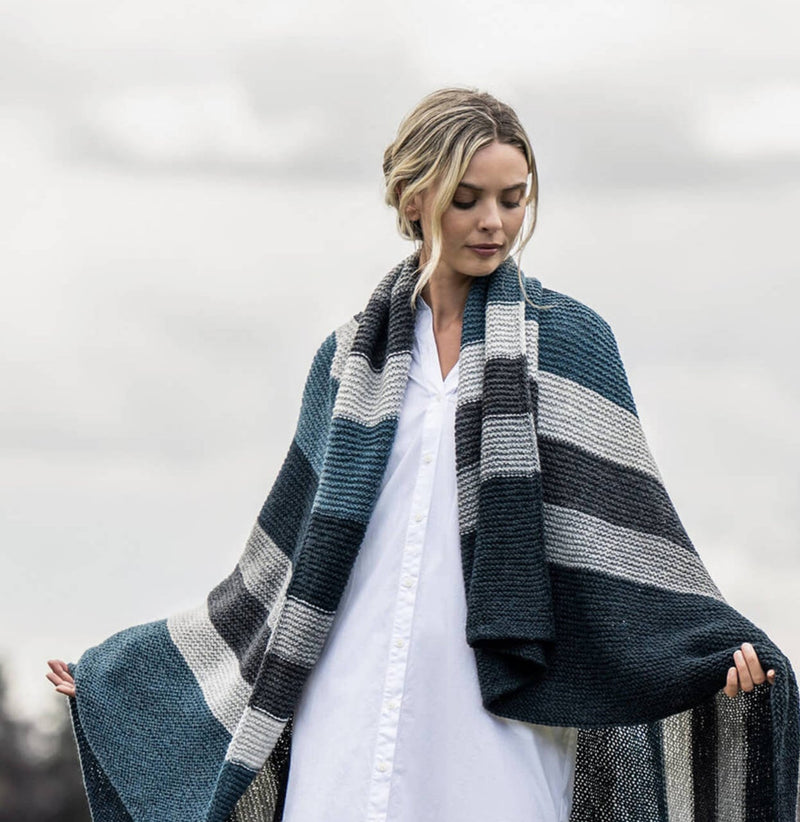 Load image into Gallery viewer, BSF-202308|Blue Sky Fibers Berkley Blanket Pattern, Free PDF Pattern