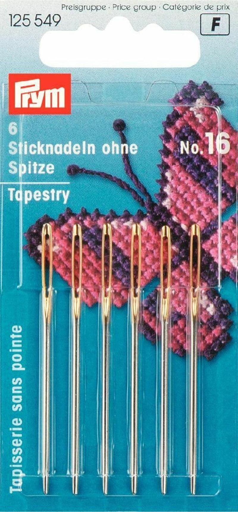 Load image into Gallery viewer, 125549|Prym Tapestry Needles, No. 16, 6 PC