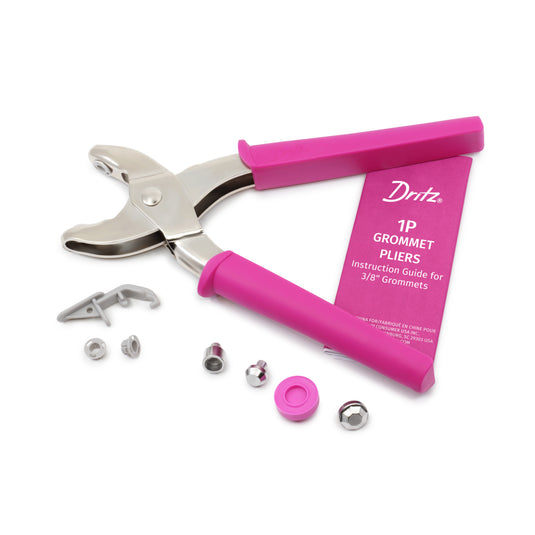 1P|Dritz Grommet Pliers for 3/8" Grommets, Pink