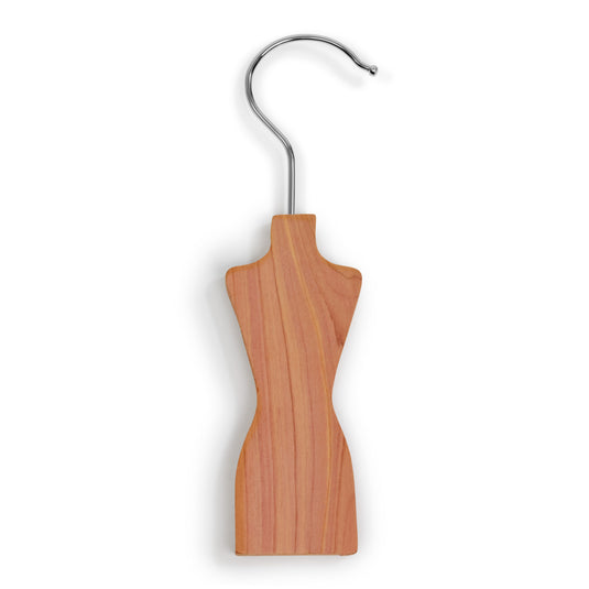 82661|Dritz Cedar Dressform Hangers, 4 pc