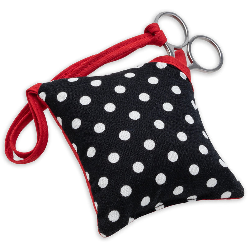 Load image into Gallery viewer, 610322|Prym Pin Cushion Set, Black &amp; White Polka Dots