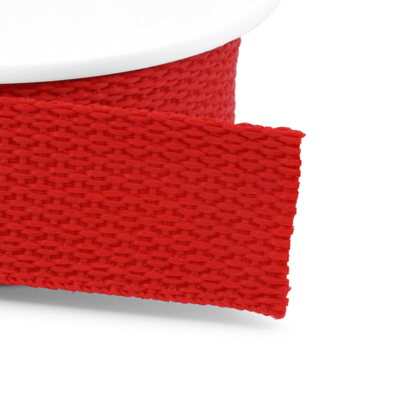 Load image into Gallery viewer, 28602-4|Dritz 1" Polypro Belting &amp; Strapping, Red, 15 yd