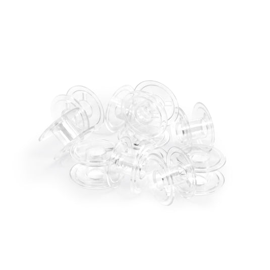 937|Dritz Class 15 Bobbins, Plastic, 10 pc