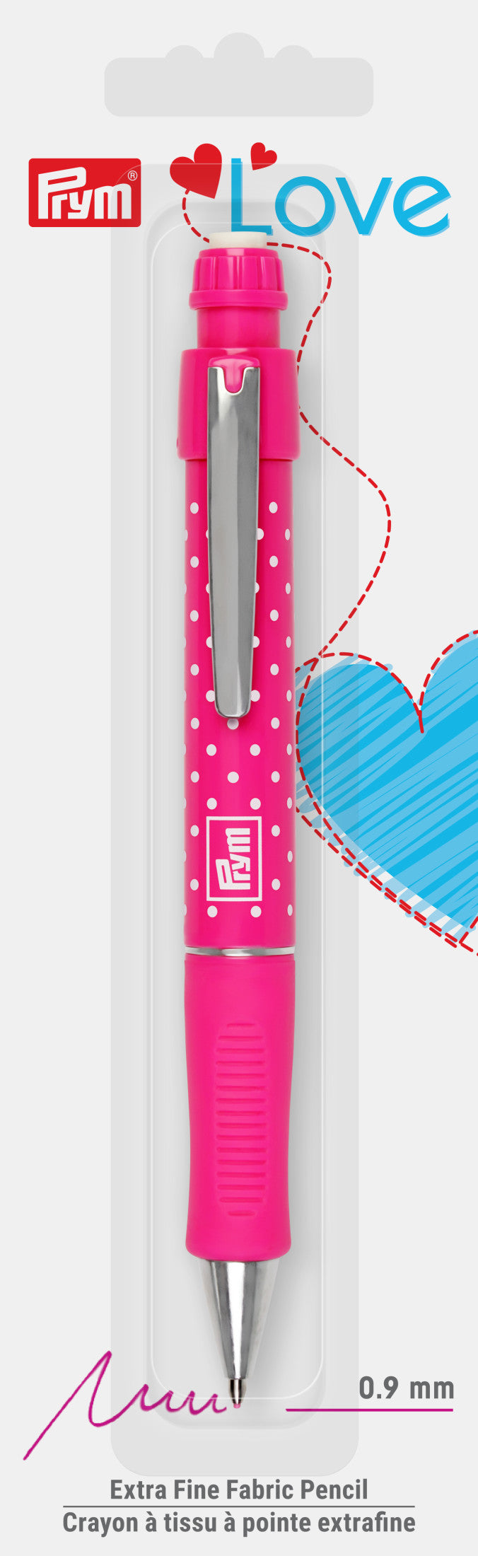 Load image into Gallery viewer, 60122|Prym Extra Fine Fabric Mechanical Pencil, 0.9 mm, Pink