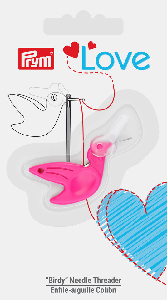 60128|Prym "Birdy" Needle Threader with Thread Cutter
