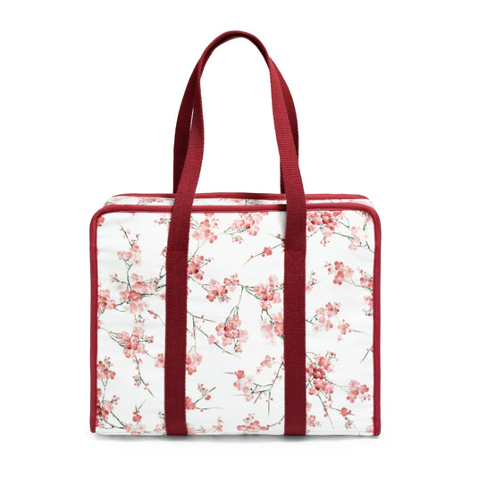612059|Prym All-in-One Craft Organizer Bag, White Floral