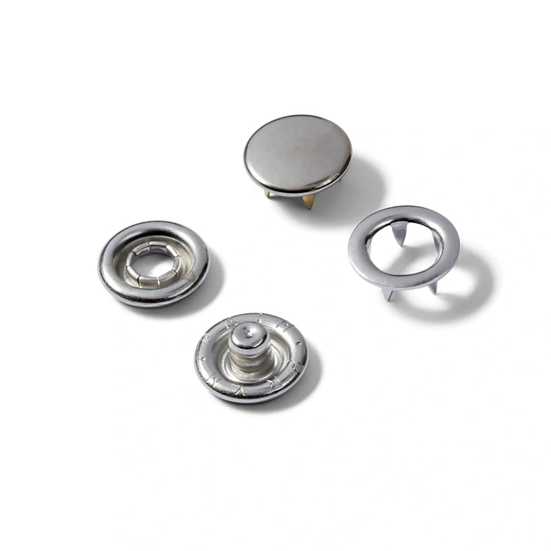 Load image into Gallery viewer, 390104|Prym JERSEY 10 mm refill silver cap 20pc