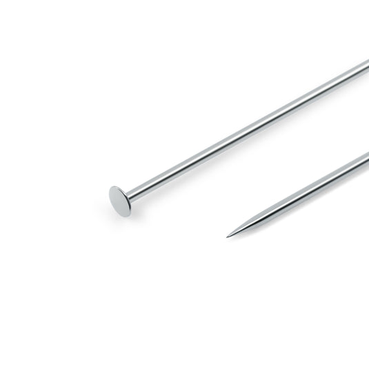 111300|Prym Satin Pins, Size 17, Nickel, 1/2 lb