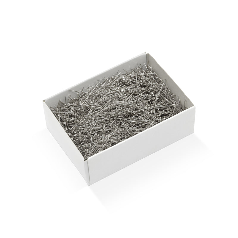 Load image into Gallery viewer, 111300|Prym Satin Pins, Size 17, Nickel, 1/2 lb