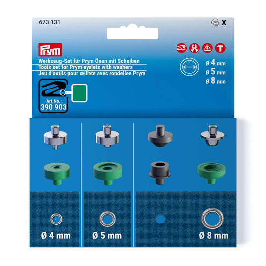 673131|Prym VARIO Tools set Eyelets 4-5-8 mm