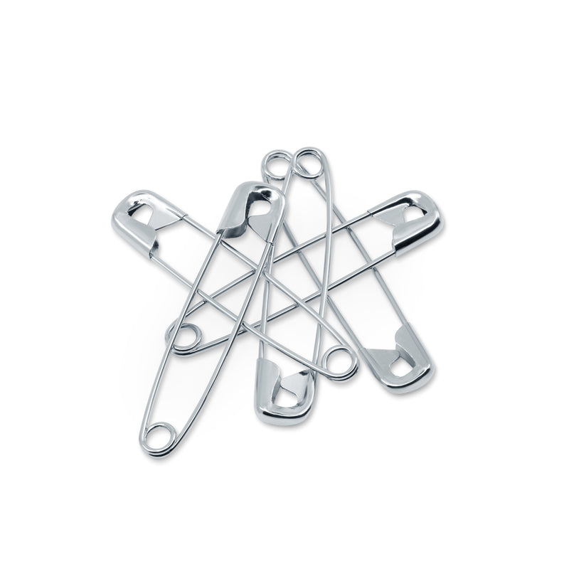 Load image into Gallery viewer, 72-3|Dritz 2" Safety Pins, Nickel, 5 pc