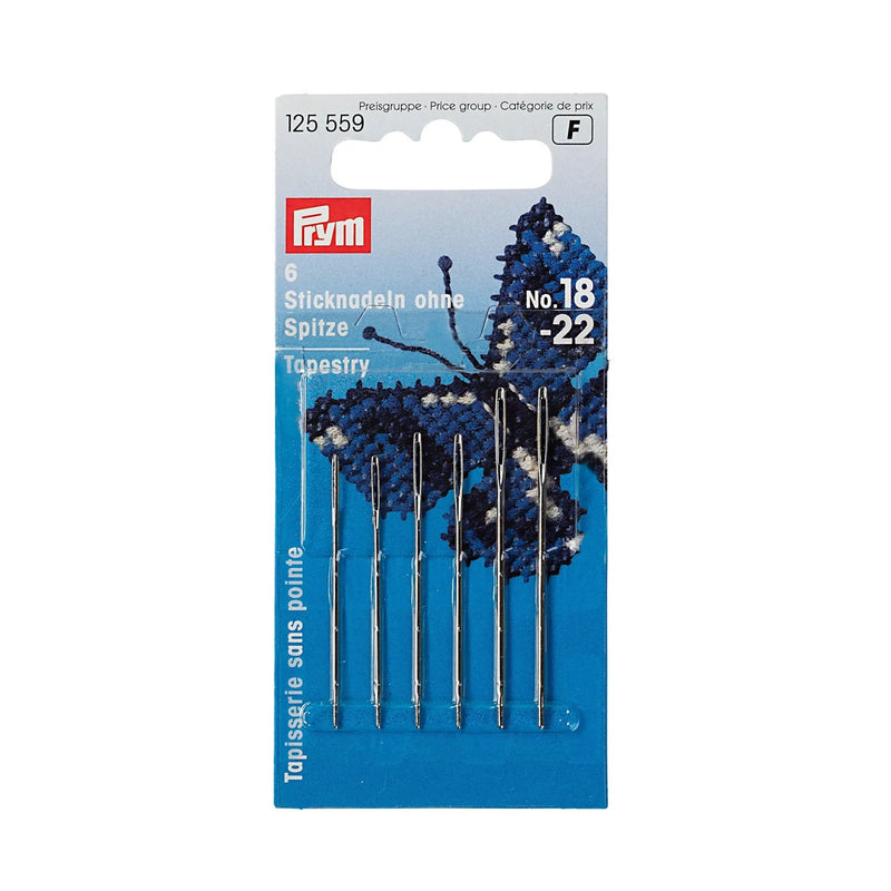 Load image into Gallery viewer, 125559|Prym Tapestry Needles, No. 18-22, 6 PC