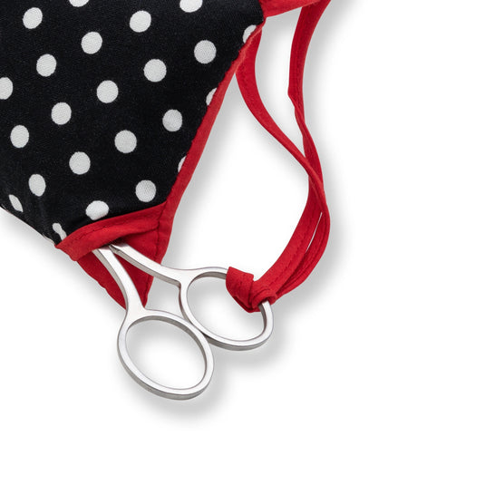 610322|Prym Pin Cushion Set, Black & White Polka Dots
