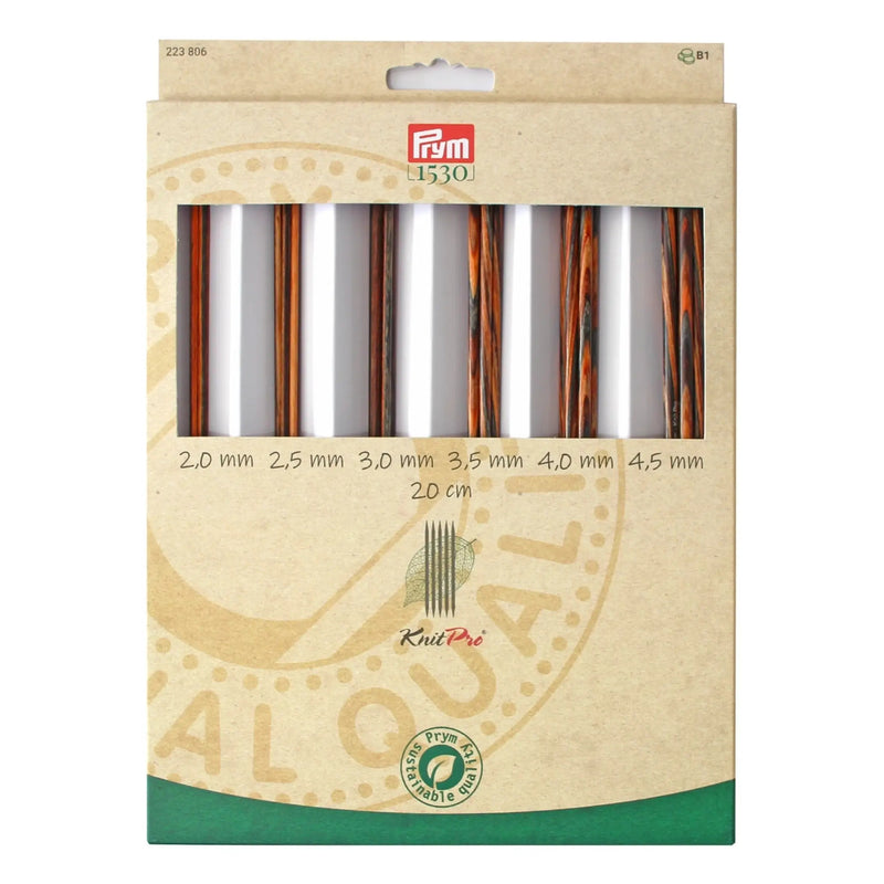 Load image into Gallery viewer, 223806|Prym Double-Pointed Knitting Needles Set, Natural, 2-4.5mm