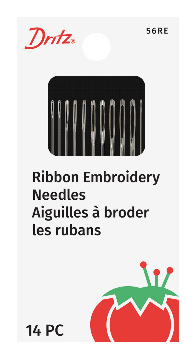 Cargue la imagen en el visor de la galería, 56RE|Dritz Ribbon Embroidery Hand Needles, 14 pc