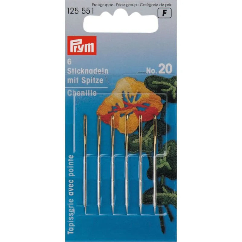 Load image into Gallery viewer, 125551|Prym Chenille Needles, No. 20, 6 PC