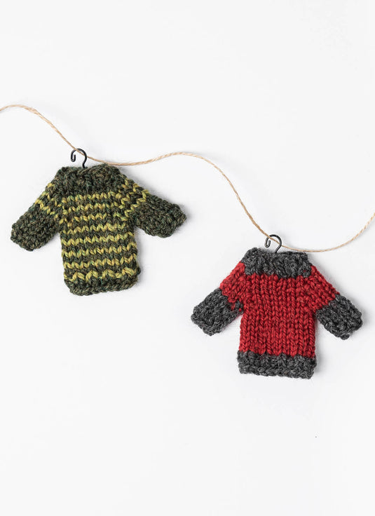 BSF-202348|Blue Sky Fibers Holiday Cheer Mini Sweater Pattern, Free PDF Pattern