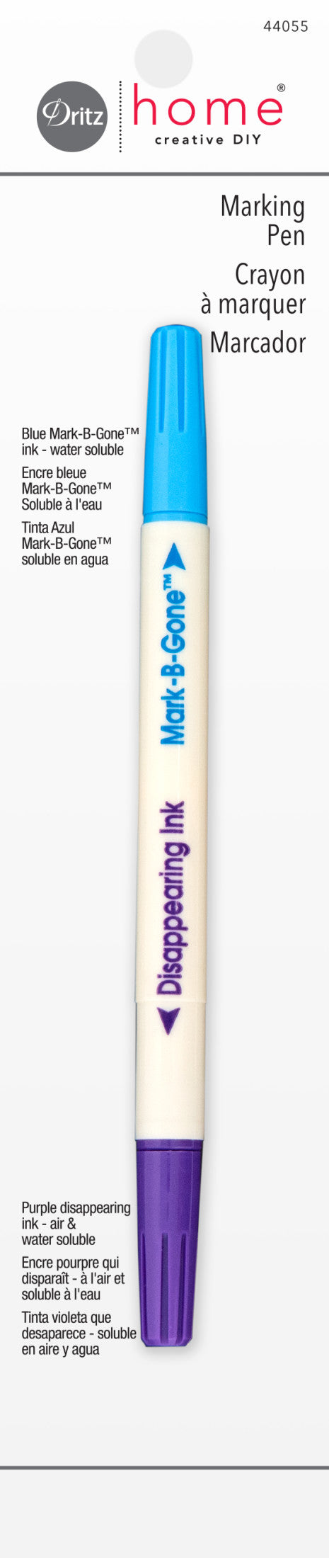Load image into Gallery viewer, 44055|Dritz Dual Marking Fabric Pen, Soluble Ink