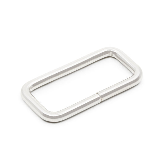 781-65|Dritz 1-1/2" Rectangle Rings, Silver, 2 pc