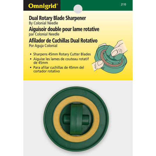 2110|Omnigrid Dual Rotary Blade Sharpener, 45 mm