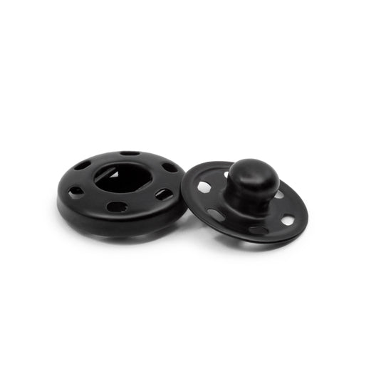 80-2-1|Dritz Snap Fasteners, 6 Sets, Black
