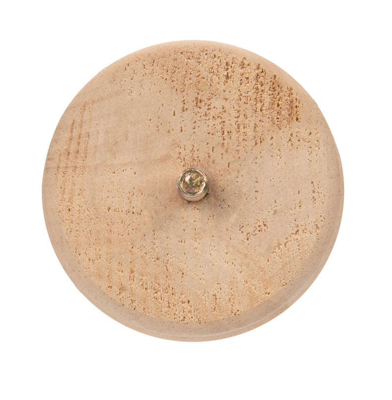 Load image into Gallery viewer, 44703|Dritz Fluted Column Bun Feet, Natural, 2 pc