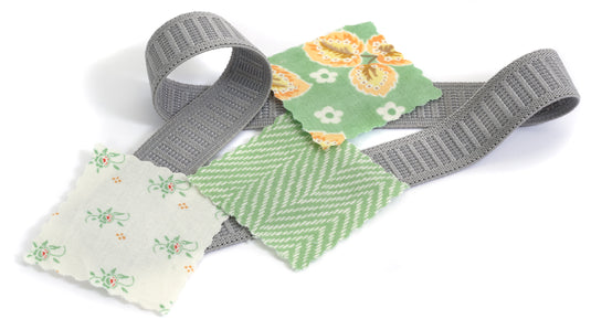 9506XG|Dritz 3/4" Non-Roll Elastic, Gray, 6 yd