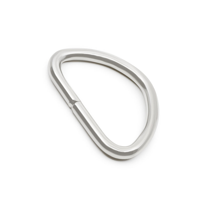 Load image into Gallery viewer, BK139|Dritz 3/4" D-Rings, Nickel, 24 pc