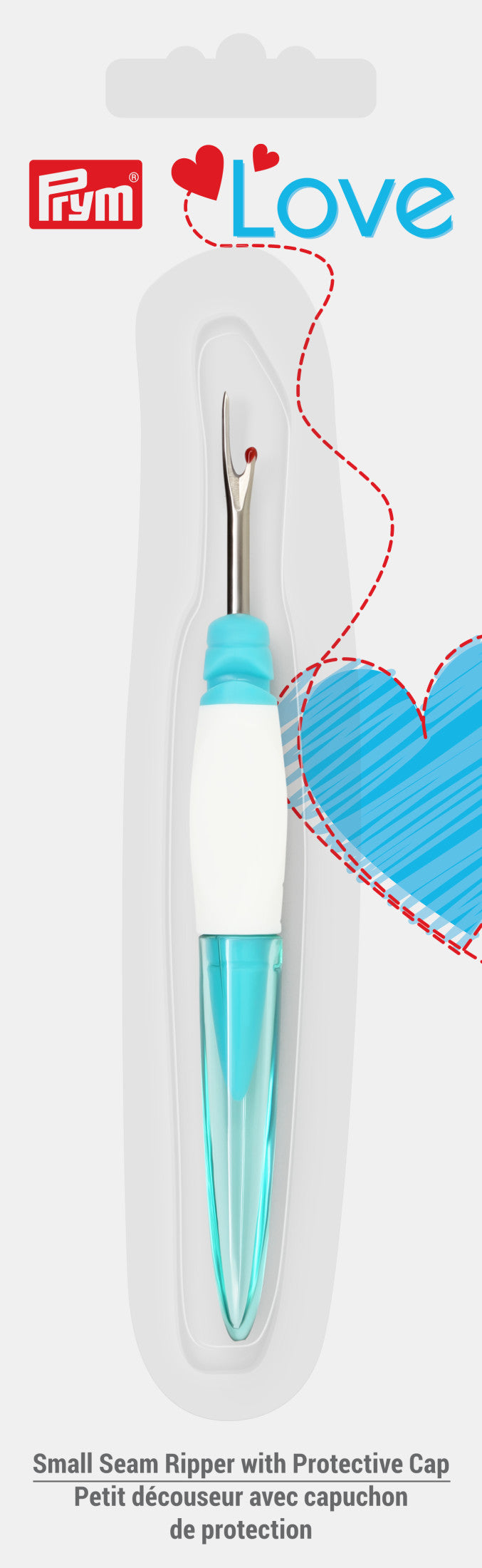 Cargue la imagen en el visor de la galería, 60125|Prym Small Seam Ripper with Protective Cap, Blue