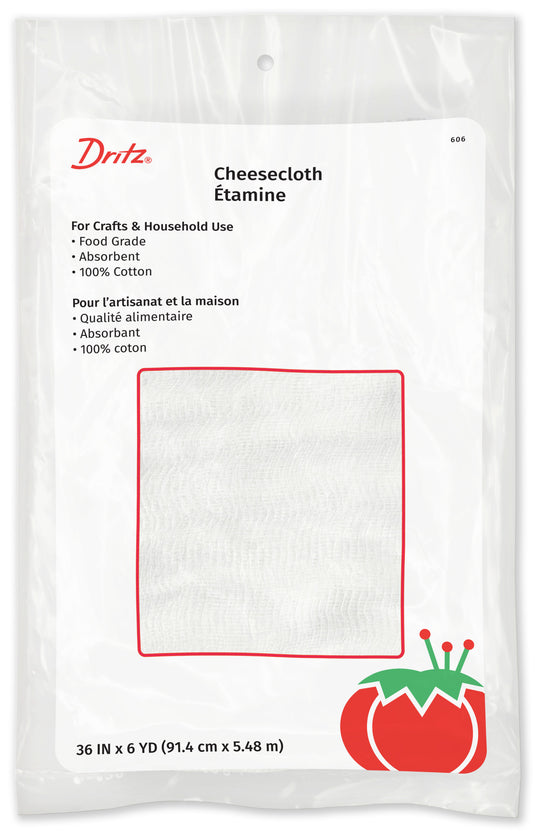 606|Dritz 36" Cheesecloth, 6 yd