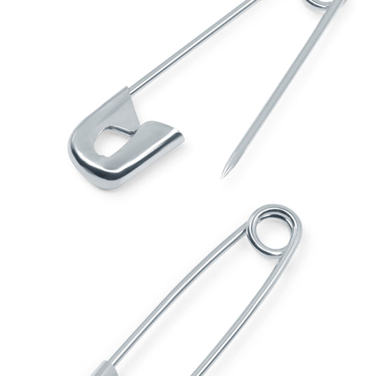 511100|Prym Safety Pins, Silver, Steel