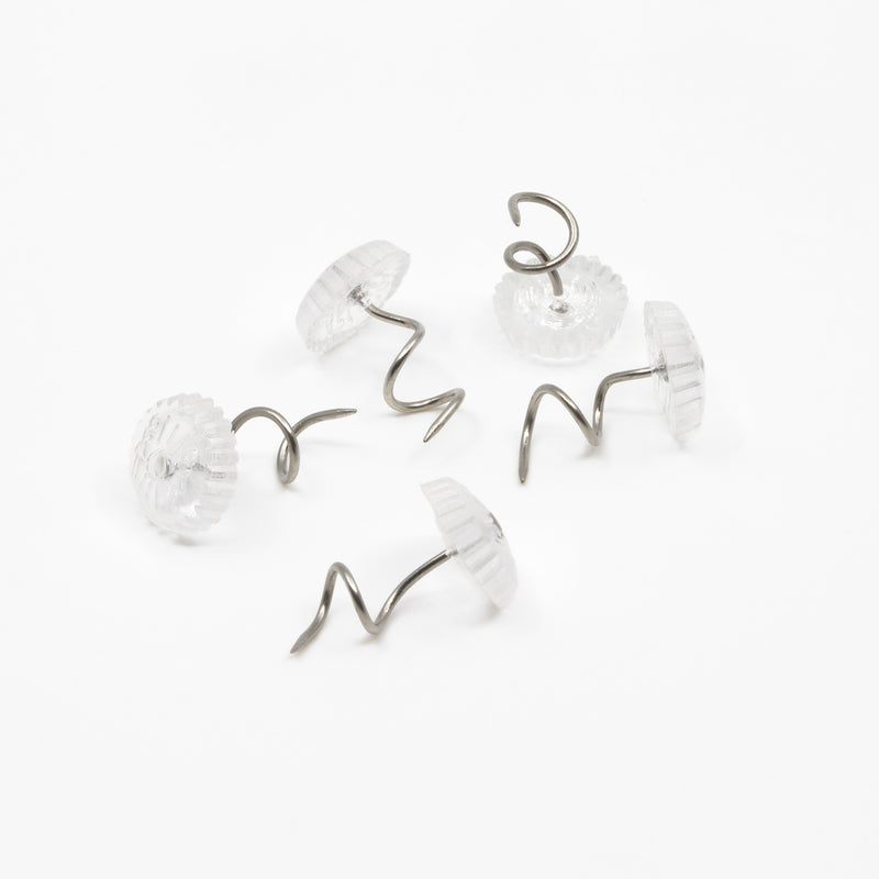 Load image into Gallery viewer, 602-61|Dritz Twist Pins, Clear, 10 pc