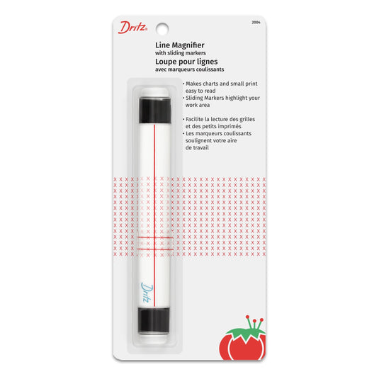 2004|Dritz Line Magnifier with Sliding Markers