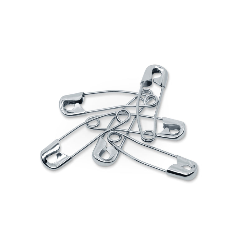Load image into Gallery viewer, 7215|Dritz 1-1/16" Curved Safety Pins, Nickel, 50 pc