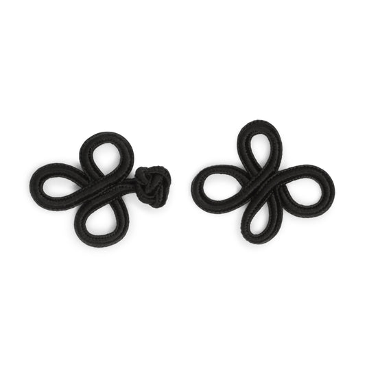 502|Dritz 2" Frog Closure Set, Black
