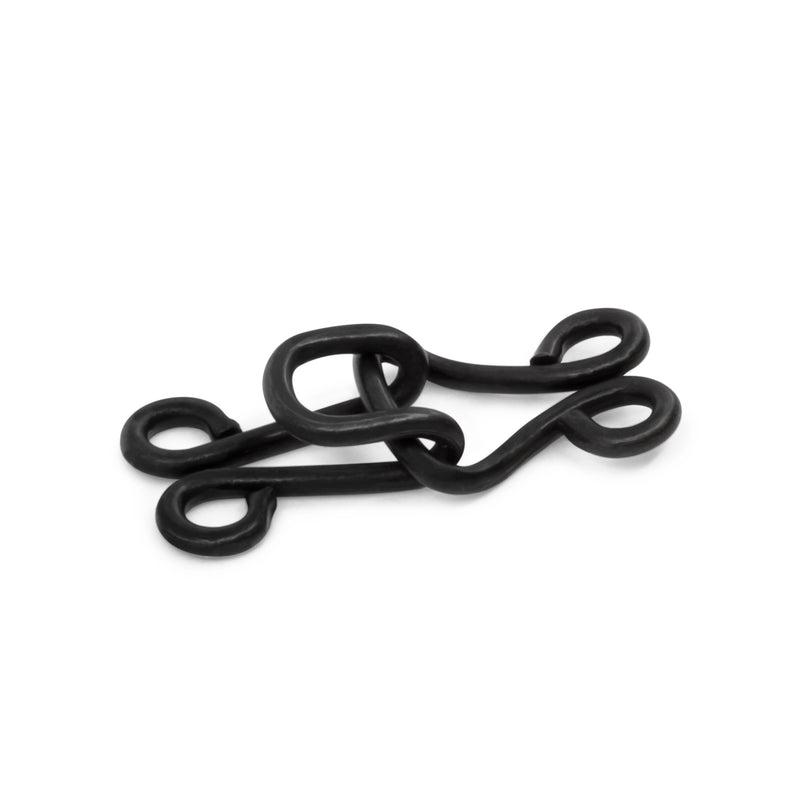 Load image into Gallery viewer, 97-1|Dritz Coat Hooks &amp; Eyes, 4 pc, Black