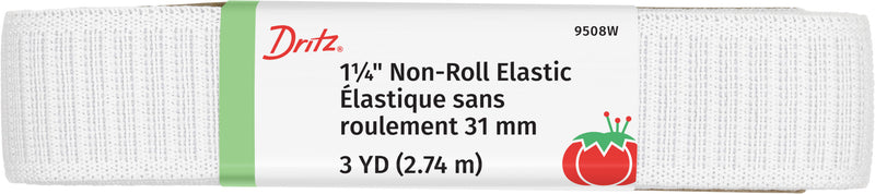 Cargue la imagen en el visor de la galería, 9508W|Dritz 1-1/4" Non-Roll Elastic, White, 3 yd