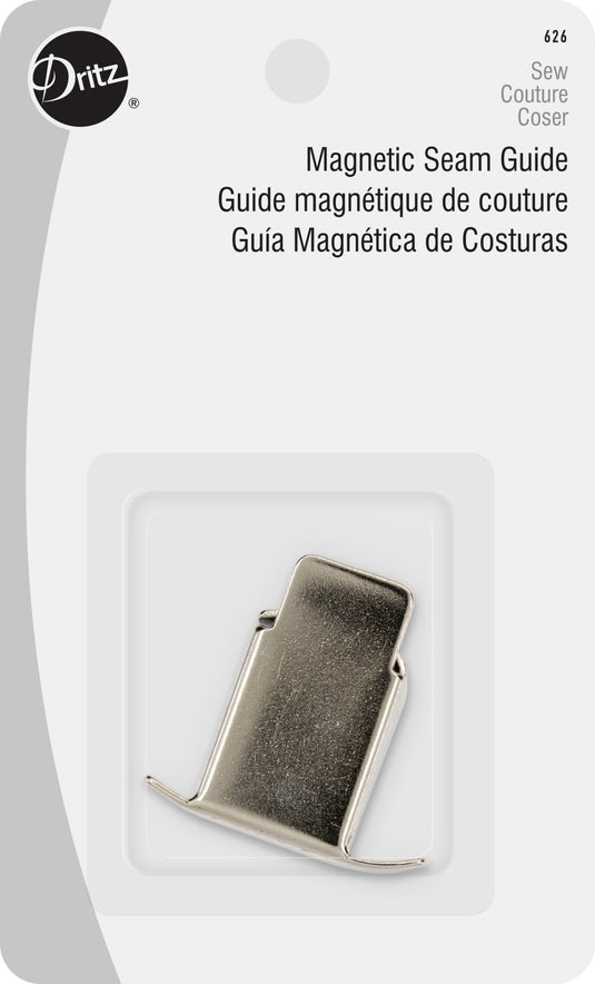 626|Dritz Magnetic Seam Guide, Nickel