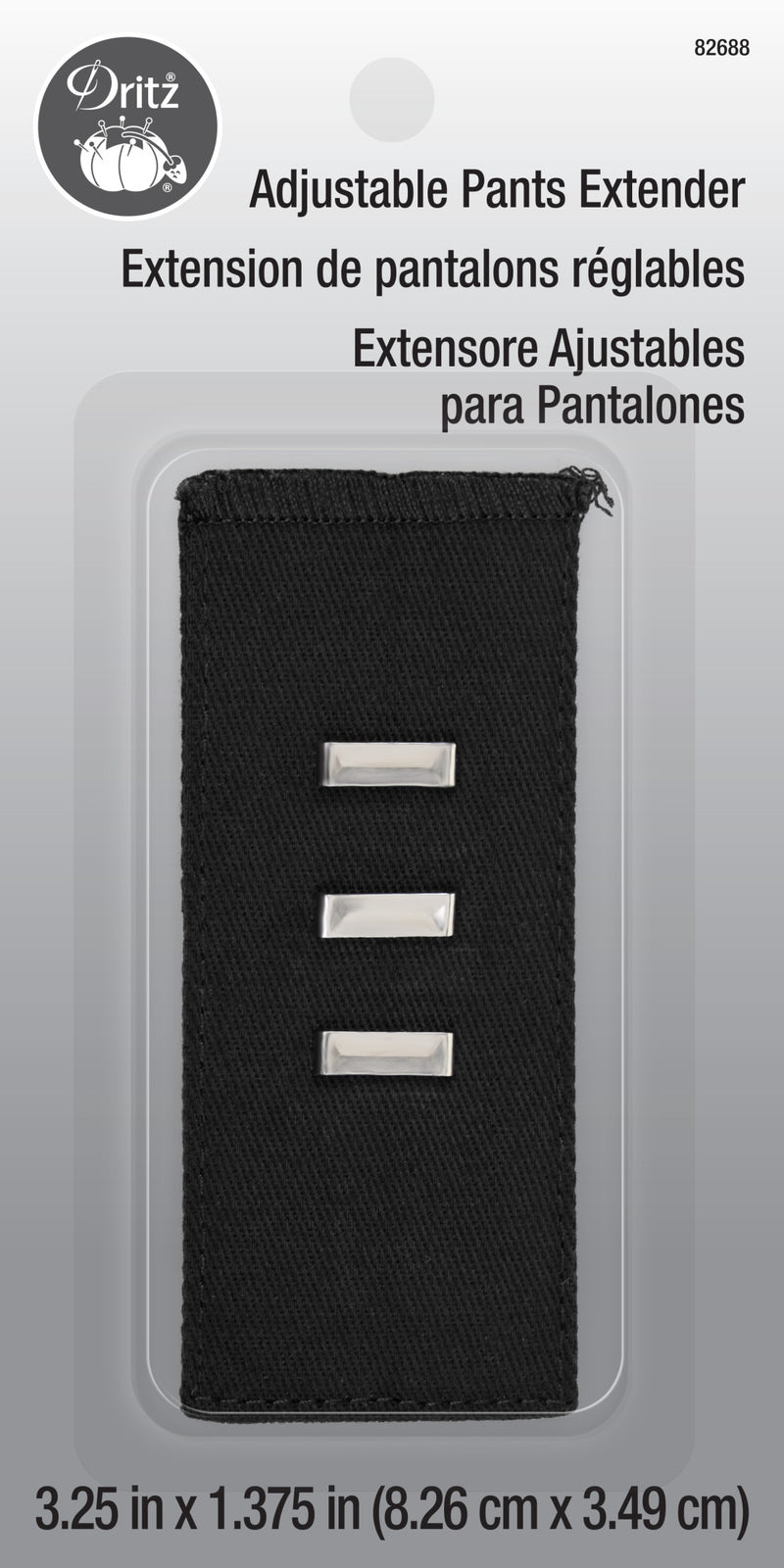 Load image into Gallery viewer, 82688|Dritz Adjustable Pants Extender Hook, Black