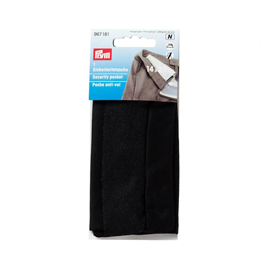 967181|Prym Security Pocket, Black