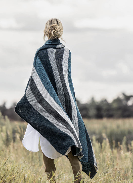 BSF-202308|Blue Sky Fibers Berkley Blanket Pattern, Free PDF Pattern