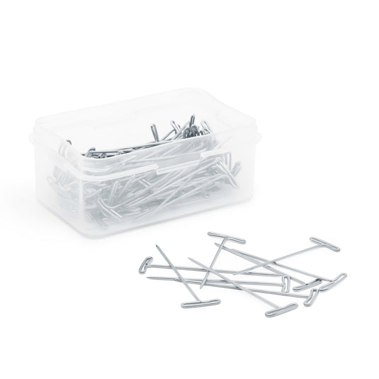 44008|Dritz 2" T-Pins, Nickel, 100 pc