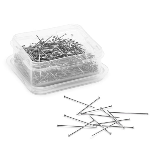37|Dritz 1-1/16" Satin Pins, Nickel, 500 pc
