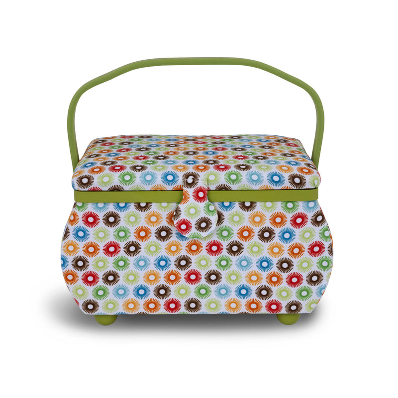 Load image into Gallery viewer, Z10237-211|Dritz Curved Sewing Basket, Large